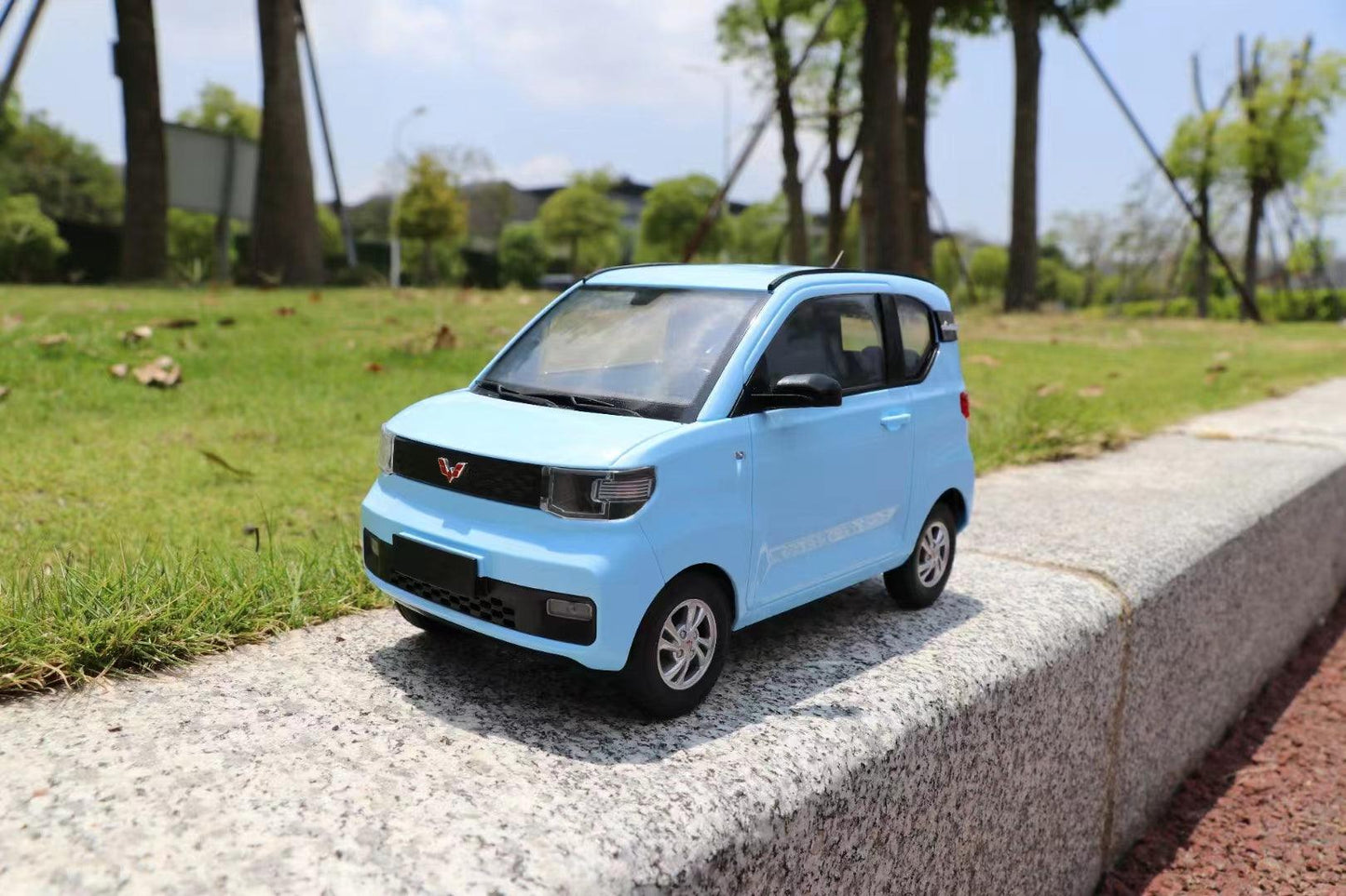 Blue Mini RC Car Remote Control RC Drift Car Charging Vehicle - Drift RC Model