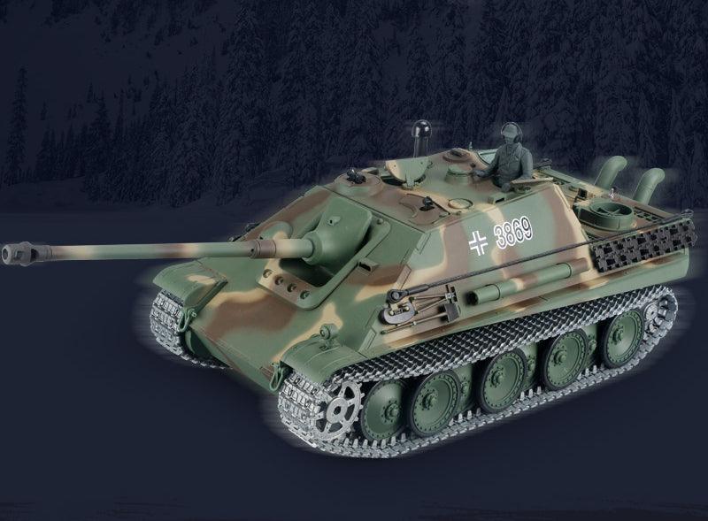 Henglong Remote Control Metal Tank German Cheetah Fighter 3869 Military Electric Model - Drift RC Model