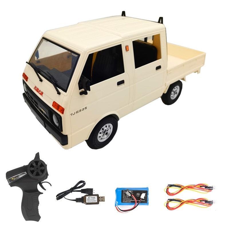 Naughty Dragon White D42 Remote Control Truck Van Daihatsu Model RC Professional Remote Control Car Rear Drive Drift Off-Road Toy - Drift RC Model