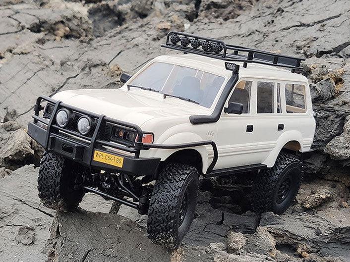 Naughty Dragon Red C54-1 Professional RC Remote Control Car LC80 Land Cruiser Off-road Vehicle Four-wheel Drive Climbing Car Electric Toy - Drift RC Model