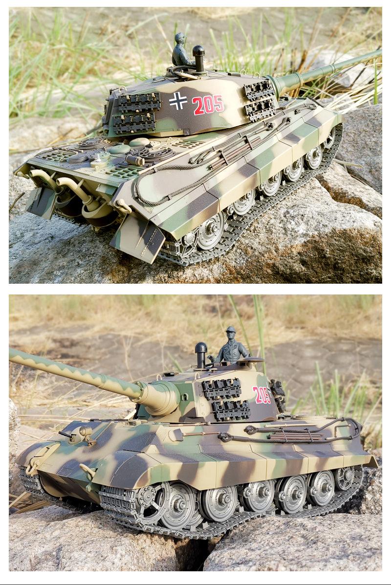 Henglong Remote Control Tank Metal Professional Electric Charging Crawler Off-road Military Tank Model - Drift RC Model