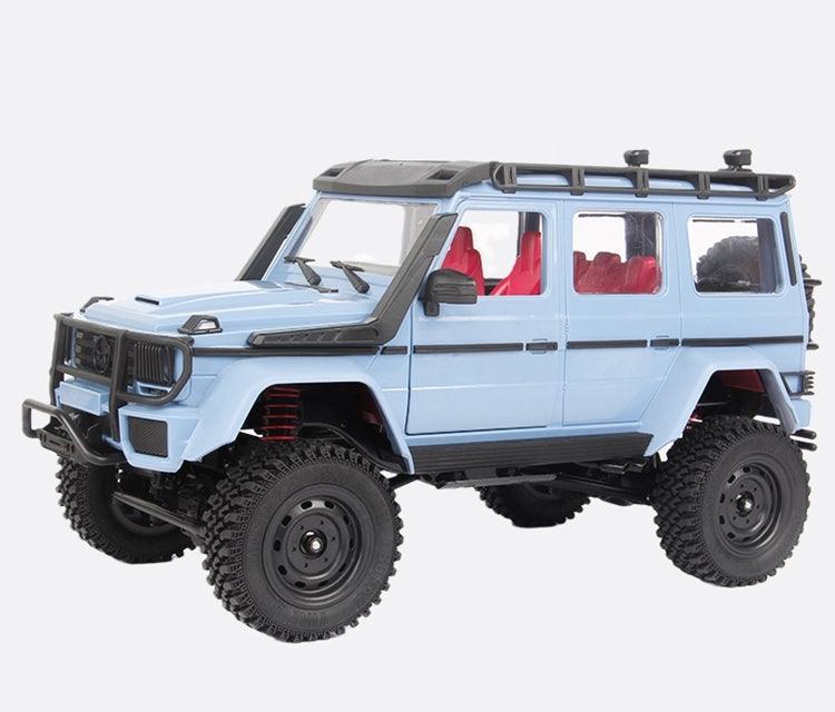 Mercedes-Benz RC G-Class Wagon Brabus G500 Remote Control Car White Color Climbing Off-road Vehicle Modified Professional RC - Drift RC Model