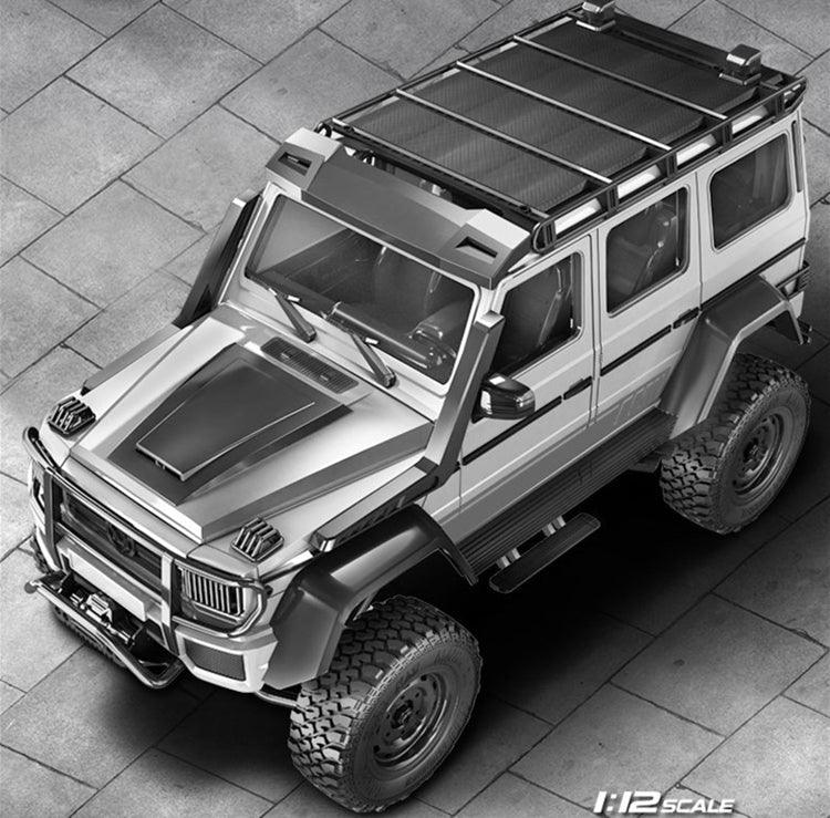 Mercedes-Benz RC G-Class Wagon Brabus G500 Remote Control Car Black Color Climbing Off-road Vehicle Modified Professional RC - Drift RC Model