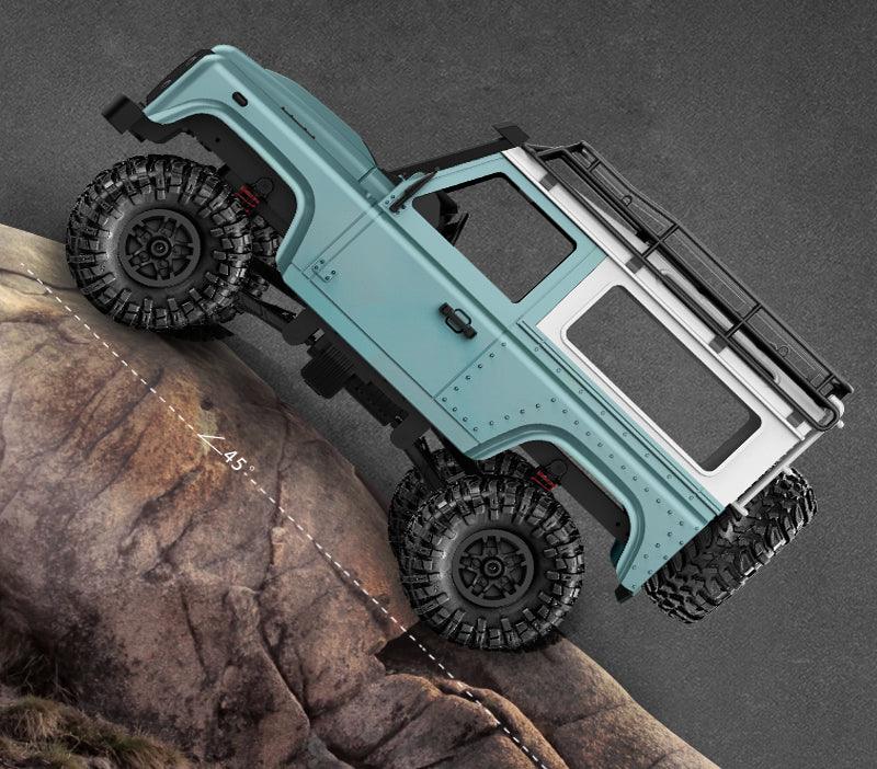 Remote Control Car Red D90 Professional RC Four-wheel Drive High-speed Climbing Off-road Vehicle Modified Model - Drift RC Model