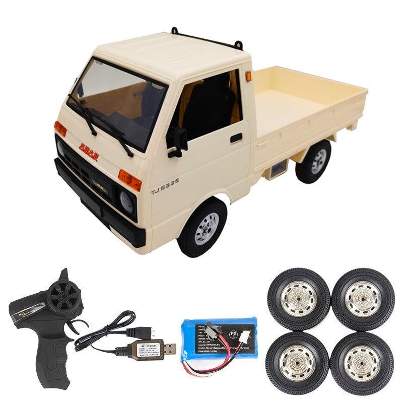 Naughty Dragon White D42 Remote Control Truck Daihatsu Model RC Professional Remote Control Car Rear Drive Drift Off-Road Toy - Drift RC Model