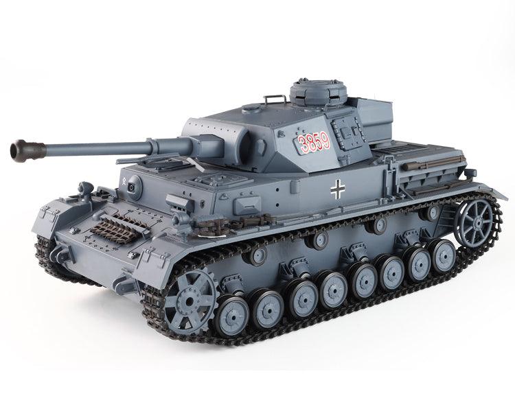 WWII German RC Tank Panzer IV Type F2 Panzerkampfwagen IV Ausf. F2 Remote Control Tank Metal Electric Model - Drift RC Model