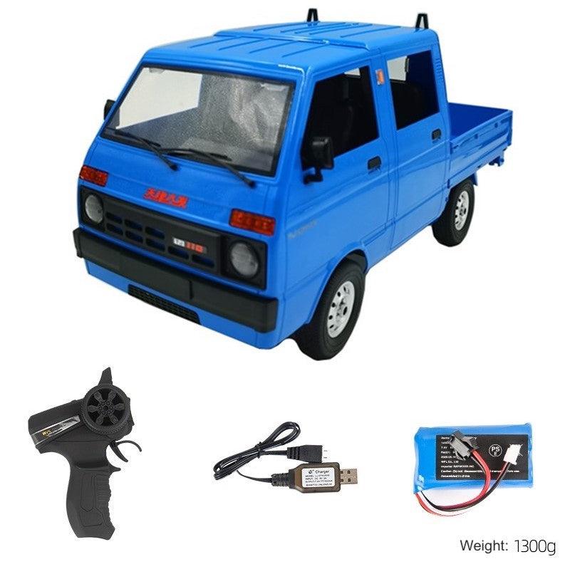 Naughty Dragon Blue D42 Remote Control Truck Van Daihatsu Model RC Professional Remote Control Car Rear Drive Drift Off-Road Toy - Drift RC Model