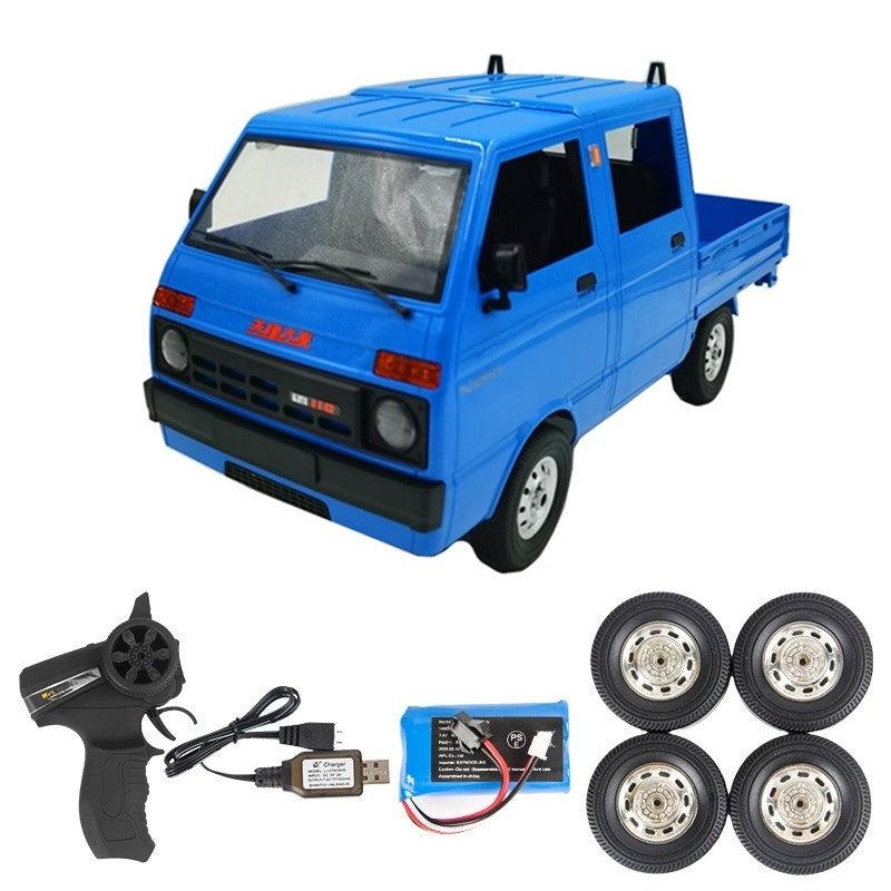 Naughty Dragon Blue D42 Remote Control Truck Van Daihatsu Model RC Professional Remote Control Car Rear Drive Drift Off-Road Toy - Drift RC Model