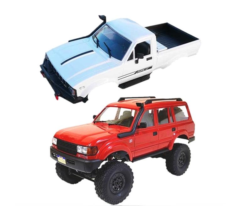 Naughty Dragon Red C54-1 Professional RC Remote Control Car LC80 Land Cruiser Off-road Vehicle Four-wheel Drive Climbing Car Electric Toy - Drift RC Model