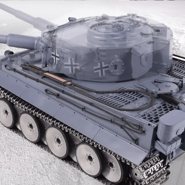 Henglong Metal Remote Control Tank Tiger One Tracked Wireless Electric Battle - Drift RC Model