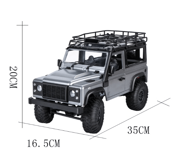 Mercedes-Benz RC G-Class Wagon Brabus G500 Remote Control Car Black Color Climbing Off-road Vehicle Modified Professional RC - Drift RC Model