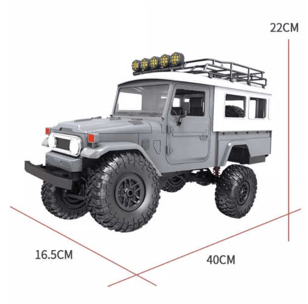 Toyota Classic Landcruiser FJ40 RC Car Remote Control Car Professional RC Climbing Off-road Vehicle Four-wheel Drive - Drift RC Model