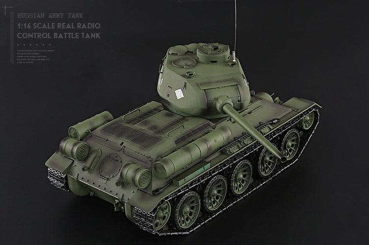 Henglong Remote Control Soviet T34 Tank Four-Wheel Drive Off-Road - Drift RC Model